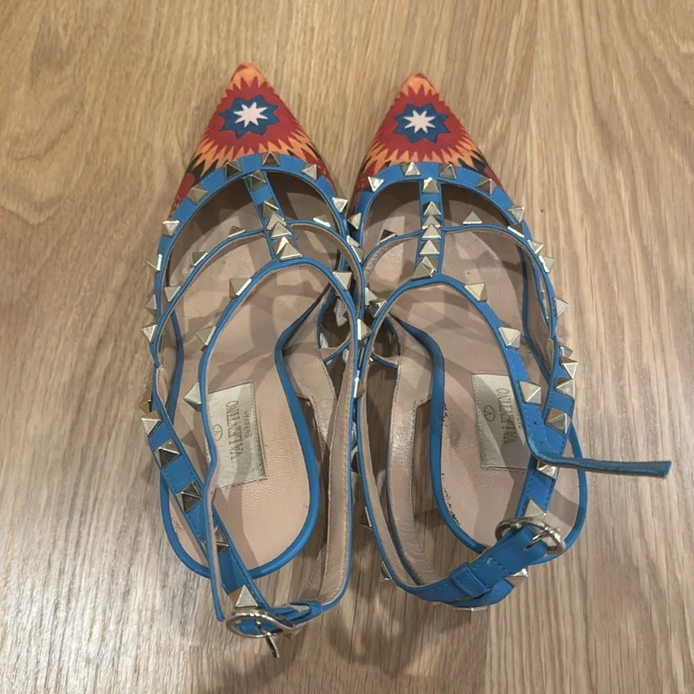 Valentino Enchanted Rockstud Heels - Picture 4 of 6
